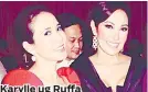  ??  ?? Karylle ug Ruffa