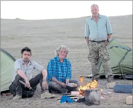  ??  ?? THREE KINGS OF THE DESERT: Living the simple life in Mongolia