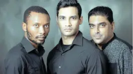  ?? Picture: SUPPLIED ?? Menzi Mkhwane, Rory Booth and Ashwin Singh feature in Into The Grey.