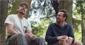  ?? Claire Folger / Associated Press ?? Casey Affleck, left, and Jason Segel in a scene from "Our Friend."