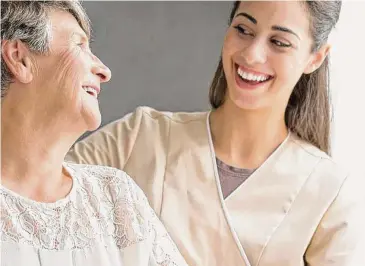  ?? Shuttersto­ck ?? In San Antonio and around the U.S., the percentage of people 65 and older who need help from a caregiver is growing. Meanwhile, caregivers must balance social isolation, burnout and the financial cost.