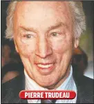  ?? ?? PIERRE TRUDEAU