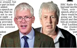  ?? ?? TARGETS: Rod Liddle and, far left, Tim Luckhurst