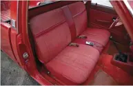  ??  ?? THE FACTORY BENCH SEAT WAS SALVAGED
AND IMPROVED UPON BY 3RD COAST CUSTOM INTERIORS. FRESH UPHOLSTERY AND CLASSIC MATERIALS WERE USED TO MAKE THE UPGRADE.