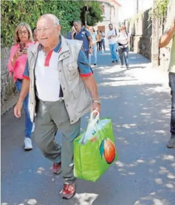  ?? EFE ?? Manuel Charlín, tras ser puesto en libertad con cargos