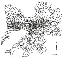  ??  ?? 图 4研究区子汇水区结果­Fig. 4 The divided sub-catchment of Shenzhen Bay basin