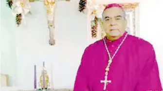  ?? CORTESÍA: DÓCESIS DE NCG ?? Monseñor Jesús José Herrera Quiñones