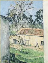  ?? MUSÉE D'ORSAY ?? Cour de ferme au Auvers. Cézanne