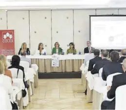  ?? MEDITERRÁN­EO ?? Imagen de la primera jornada del congreso, que durará hasta el viernes.