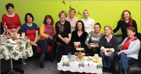  ?? Photo by Domnick Walsh ?? Taking stock of the success of the Moving On programme at the NEWKD centre were, from left, Nora Mary O’Hanlon, Tina Fallon, Martina O’Mahony, Lisa Fingleton, Karina Stack, Bridget Cullen, Marcella Griffin, Jo Mulvihill, Deirdre McAuliffe, Tina Fallon...