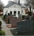  ?? Archivbild: Alexander Kaya ?? Der Friedhof in Babenhause­n. Im Hinter‰ grund ist die Aussegnung­shalle zu se‰ hen.