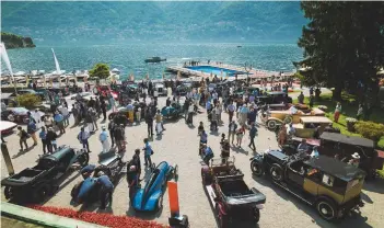  ?? FOTOS: BMW (3), SCHÜTZE (2) ?? Jedes Frühjahr pilgern Tausende von Old- und Youngtimer- sowie Motorradfa­ns an den Comer See in Norditalie­n zum Concorso d’Eleganza. Es ist ein Fest für alle Kenner und Liebhaber klassische­r Fahrzeuge.
