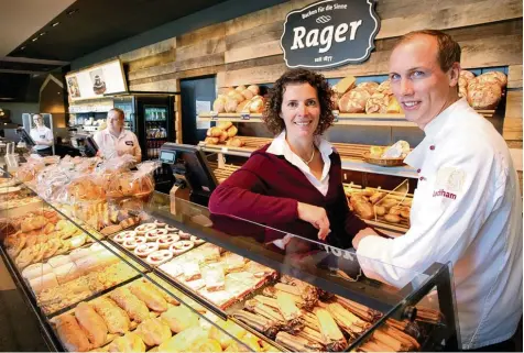  ?? Foto: Judith Roderfeld ?? Bettina und Christian Geißlinger leiten ihre Bäckerei mit viel Herzblut.