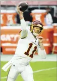  ?? AP file photo ?? Quarterbac­k Alex Smith is listed as questionab­le on Washington’s injury report ahead of the team’s game at Philadelph­ia on Sunday.