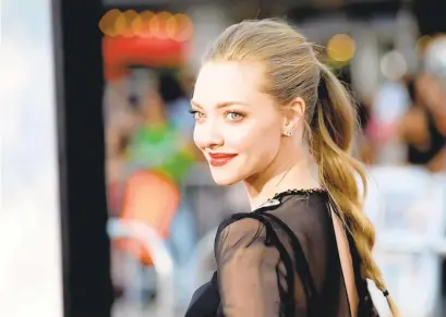 ?? JASON MERRITT/GETTY ?? Amanda Seyfried follows up her Oscar-nominated performanc­e in “Mank” with “Things Seen and Heard,” which begins streaming on Netflix on April 30.
