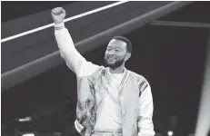  ?? ?? John Legend serves as a coach in “The Voice”