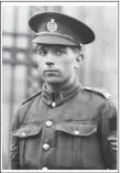  ??  ?? Cpl. Colin Fraser Barron VC