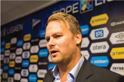  ?? FOTO: SCHRØDER, TOR ERIK / NTB SCANPIX ?? Start-direktør Even Øgrey Brandsdal røpet torsdag at klubben vurderer å gå til sak mot trenerfore­ningen.