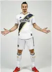  ?? AP ?? Zlatan Ibrahimovi­c in LA Galaxy colours.