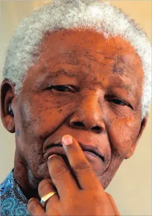  ?? PICTURE: REUTERS ?? Nelson Mandela was a towering figure in South African, African and world politics. But not everyone views him – and his legacy – in the same way.