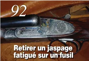 Retirer Un Jaspage Fatigue Sur Un Fusil Pressreader