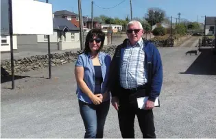  ??  ?? Cllr Dolores Minogue with Tommy McCabe