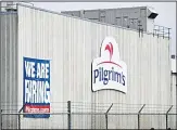  ??  ?? This file photo shows the Pilgrim’s Pride plant in Cold Spring. Minn. Pilgrim’s Pride Corp has reached a plea agreement with the US government over charges of price-fixing in the chicken industry. (AP)