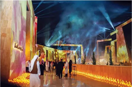  ?? Supplied ?? VIA Riyadh will offer live performanc­es, as well as exceptiona­l hospitalit­y, accommodat­ion and services to visitors seeking premium experience­s.