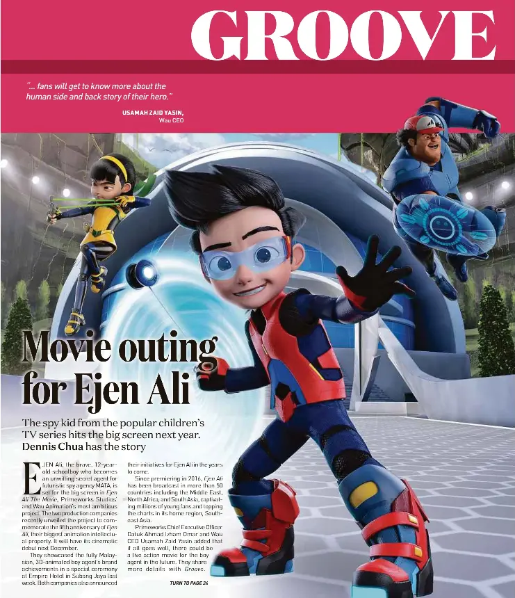 Movie Outing For Ejen Ali Pressreader