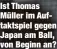  ?? ?? Ist Thomas Müller im Auftaktspi­el gegen Japan am Ball, von Beginn an?