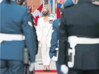  ?? DAVE CHAN AFP VIA GETTY IMAGES FILE PHOTO ?? Gov. Gen. Julie Payette said the government will “identify additional ways to tax extreme wealth inequality.”