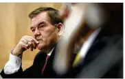  ??  ?? Former Homeland Security Secretary Tom Ridge believes he was fortunate to be where he was at that moment of his heart attack. He was in a hotel filled with security people and emergency medical personnel.