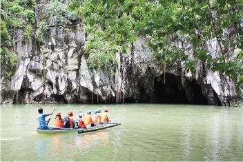  ?? Photo) (Wikipedia/Mike Gonzalez ?? The entrance to the Puerto Princesa Undergroun­d River, June 21, 2011.