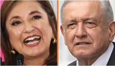  ?? ?? Gálvez exige que López Obrador limpie su nombre ante las acusacione­s en su contra.