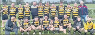 ?? ?? Glenville juniors who played Carrignava­r, recording a win.