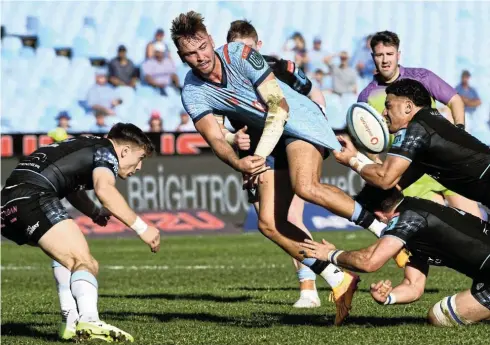  ?? Picture: Lee Warren/Gallo Images ?? David Kriel of the Bulls during their United Rugby Championsh­ip match against Glasgow Warriors at Loftus Versfeld yesterday.