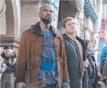  ?? Picture: SUPPLIED ?? Robin Hood stars Jamie Foxx and Taron Egerton