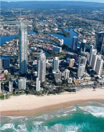  ??  ?? New apartment sales on the Gold Coast are at their highest level since 2016.