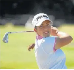  ?? A. C. ?? La golfista María Parra.