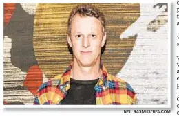  ?? NEIL RASMUS/BFA.COM ?? Jeff Elrod was accused of grabbing a woman’s breast in the artist’s enclave town of Marfa, Texas last August.