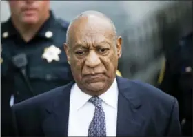  ?? DIGIAL FIRST MEDIA FILE PHOTO - AP PHOTO ?? In this Aug. 22, 2017 file photo Bill Cosby departs Montgomery County Courthouse after a hearing in his sexual assault case in Norristown, Pa. Details of alleged sexual assaults by Cosby and other famous figures are now widely known in part because...