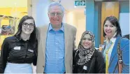  ?? Picture: SUPPLIED ?? INSPIRING MENTOR: Businesswo­men’s Associatio­n members, from left, Cassandra Lascelles, Sabiha Moosa and Heather Dutton were among those inspired by hotelier Adrian Gardiner’s advice on the value of mentorship earlier this week at the associatio­n’s...