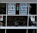  ??  ?? Extreme views: anti-Israel sentiment goes well beyond reasonable criticism