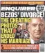  ?? AP ?? The front page of the Jan. 28, 2019, edition of the National Enquirer featuring a story about Amazon founder and CEO Jeff Bezos’ divorce.