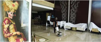  ?? RAMADA KUSUMA/JAWA POS RADAR BANYUWANGI ?? PERSIAPAN: Hotel-hotel di Banyuwangi tengah bersiap-siap menerapkan standar protokol menjelang pemberlaku­an new normal.