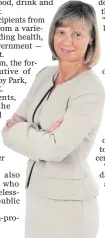  ??  ?? Honour: Janet McCollum, former CEO of Moy Park