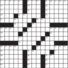  ?? PUZZLE BY: BRUCE HAIGHT ?? NO. 0925