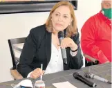  ?? / JAVIER CRUZ ?? Representa­nte tricolor sostuvo que se deben concluir las obras olvidadas de Parral