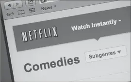  ?? Victor J. Blue
Bloomberg ?? THE NUMBER of subscriber­s to online video services such as Netf lix has grown 4% in the last two years, while premium pay-TV services have seen a 6% decline.