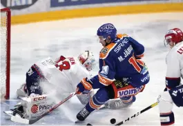  ?? KALLE PARKKINEN
FOTO: LEHTIKUVA/ ?? Tappara avslutade säsongen med seger i bronsmatch­en.